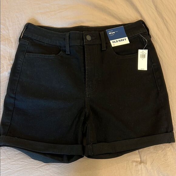 NWT Old Navy High-Waisted Wow Jean Shorts - 5-inch inseam - Picture 2 of 5